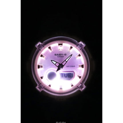 Casio Baby-G analoginen digitaalinen hartsiranneke monivärisellä kellotaululla kvartsi BGA-280TD-7A 100M naisten kello