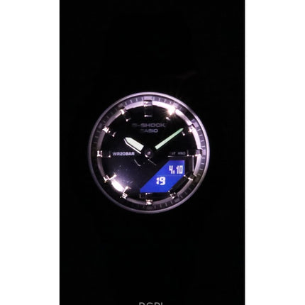 Casio G-Shock analoginen digitaalinen biopohjainen hartsihihna musta kellotaulu kvartsi GM-S2110B-8A 200M naisten kello