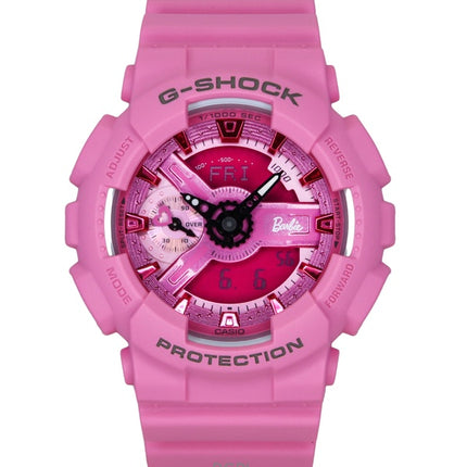 Casio G-Shock analoginen digitaalinen Barbie Collaboration biopohjainen hartsi vaaleanpunainen kellotaulu kvartsi GMA-S110BE-4A 200M naisten kello