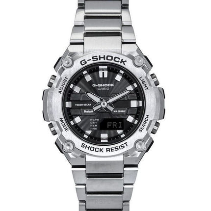 Casio G-Shock G-Steel analoginen digitaalinen älypuhelinlinkki musta kellotaulu Solar GST-B600D-1A 200M miesten kello
