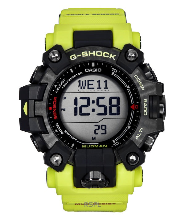 Casio G-Shock Master Of G-Land Mudman digitaalinen biopohjainen hartsi aurinkokello GW-9500MRY-1A9 200M miesten kello