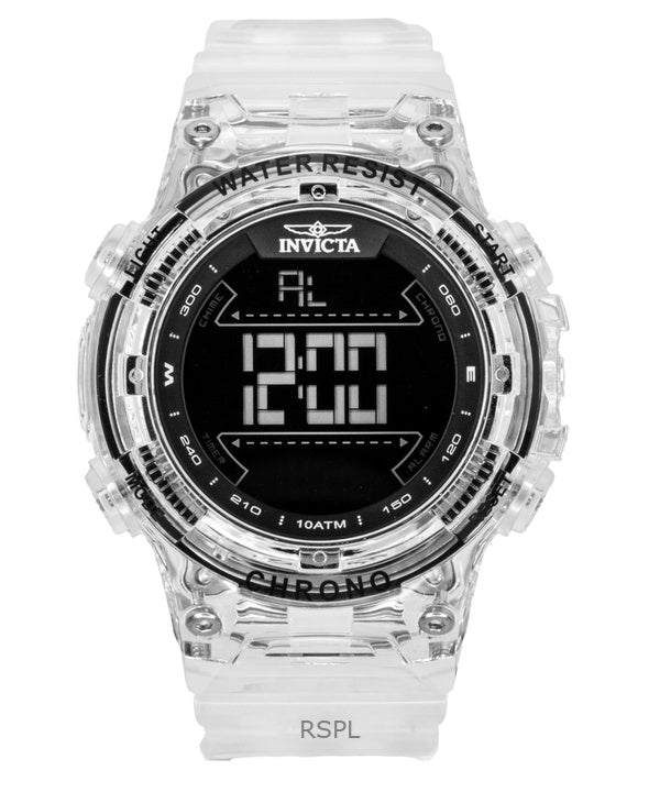 Invicta Racing polyuretaanirannekkeen kvartsi 49041 100M miesten kello