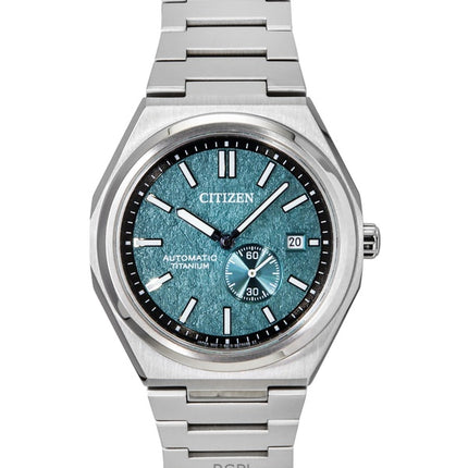 Citizen Zenshin Super Titanium Green Dial Automatic NJ0180-80X 100M miesten kello