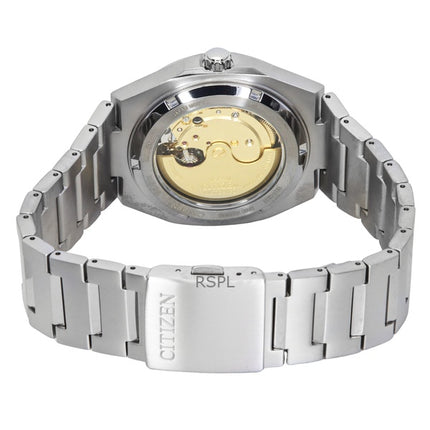 Citizen Zenshin Super Titanium Green Dial Automatic NJ0180-80X 100M miesten kello