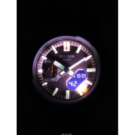 Casio Pro Trek Hiker Line Analoginen Digital Mobile Link kangashihna Harmaa kellotaulu Tough Solar PRJ-B001B-2 100M miesten kell