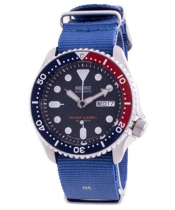 Seiko Automatic Diver',s SKX009J1-var-NATO8 200M Japan Made Herreur