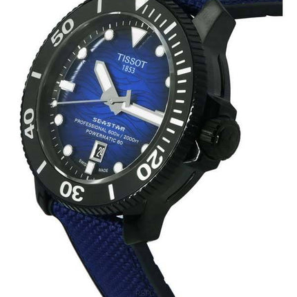 Tissot T-Sport Seastar 2000 Professional Powermatic 80 Diver',s T120.607.37.041.00 T1206073704100 600M miesten kello