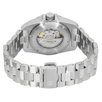 Victorinox INOX ruostumattomasta teräksestä valmistettu musta kellotaulu automaattinen sukeltajan 242019 200M miesten kello