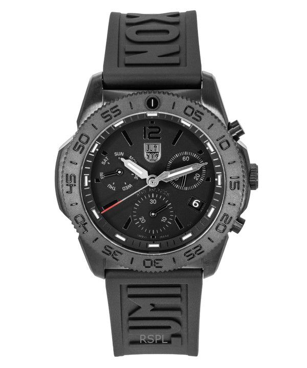 Luminox Pacific Diver Chronograph -kvartsikello, musta kellotaulu, 200M, miesten kello