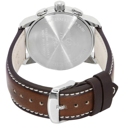 Zeppelin 100 Jahre Chronograph nahkaranneke beige kellotaulu Quartz 76746 miesten kello