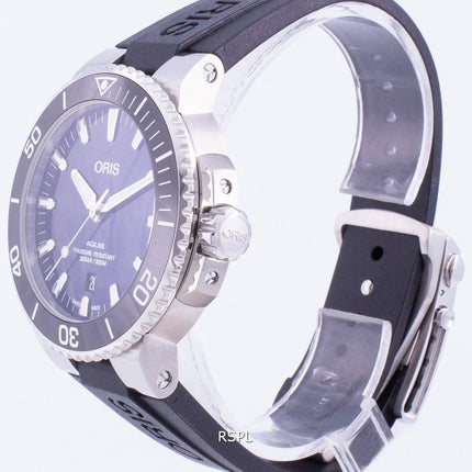 Oris Aquis Päivämäärä 01 733 7730 4135-07 4 24 64EB 01-733-7730-4135-07-4-24-64EB Automaattinen 300M miesten kello