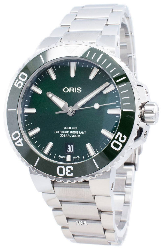 Oris Aquis Päivämäärä 01 733 7732 4157-07 8 21 05PEB 01-733-7732-4157-07-8-21-05PEB Automaattinen 300M miesten kello