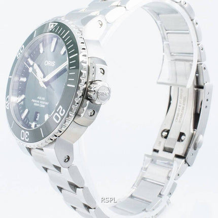Oris Aquis Päivämäärä 01 733 7732 4157-07 8 21 05PEB 01-733-7732-4157-07-8-21-05PEB Automaattinen 300M miesten kello