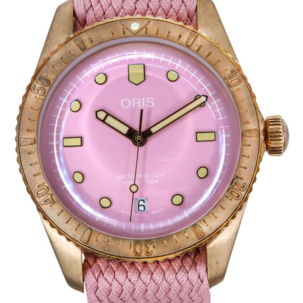 Oris Divers Sixty Five Cotton Candy Pink Kellotaulu Automaattinen 01-733-7771-3158-07-3-19-04BRS 100M Unisex kello
