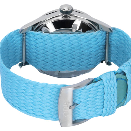 Oris Divers Sixty-Five Cotton Candy Tekstiilihihna Sininen Kellotaulu Automaattinen 01-733-7771-4055-07-3-19-02S 100M Unisex kello