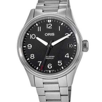 Oris Big Crown ProPilot Big Date Black Dial Automaattinen 01 751 7761 4164-07 8 20 08 100M Miesten kello
