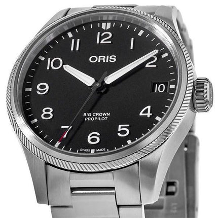 Oris Big Crown ProPilot Big Date Black Dial Automaattinen 01 751 7761 4164-07 8 20 08 100M Miesten kello