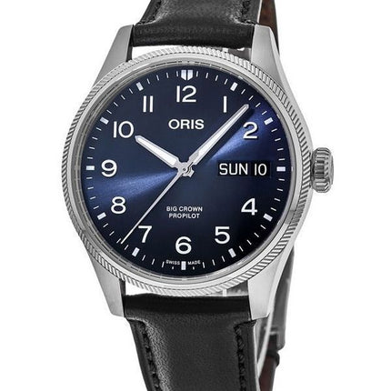 Oris Big Crown ProPilot Big Date Blue Dial automaattinen 01 752 7760 4065-07 5 22 08LC 100M miesten kello