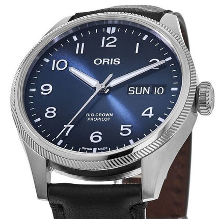 Oris Big Crown ProPilot Big Date Blue Dial automaattinen 01 752 7760 4065-07 5 22 08LC 100M miesten kello