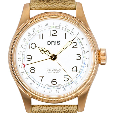 Oris Big Crown Father Time Limited Edition White Kellotaulu Automaattinen 01-754-7741-3161-Set miesten kello ylimääräisellä rannekorulla