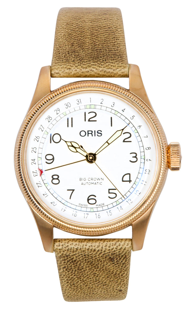 Oris Big Crown Father Time Limited Edition White Kellotaulu Automaattinen 01-754-7741-3161-Set miesten kello ylimääräisellä rannekorulla