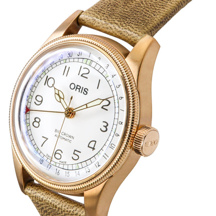 Oris Big Crown Father Time Limited Edition White Kellotaulu Automaattinen 01-754-7741-3161-Set miesten kello ylimääräisellä rannekorulla