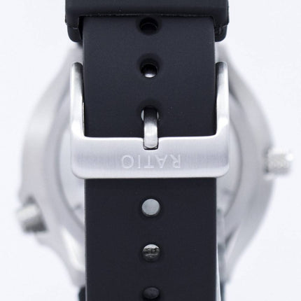 Kunnostettu Ratio FreeDiver Helium Safe 1000M Sapphire Quartz 1038EF102V miesten kello