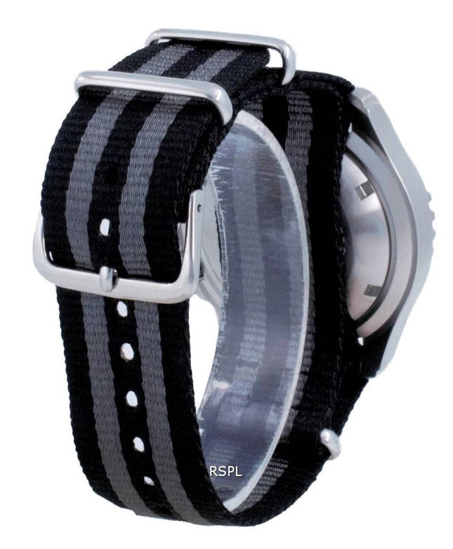 Suhde vapaa Diver Helium Safe Nylon Automatic Diver&#39,s 1066KE20-33VA-BLK-var-NATO1 1000M miesten kello