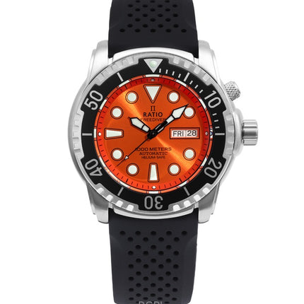 Suhdevapaa Diver Helium-Safe 1000M Sapphire Automatic 1068HA90-34VA-ORG miesten kello