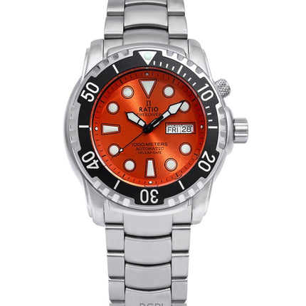 Suhdevapaa Diver Helium-Safe 1000M Sapphire Automatic 1068HA96-34VA-ORG miesten kello