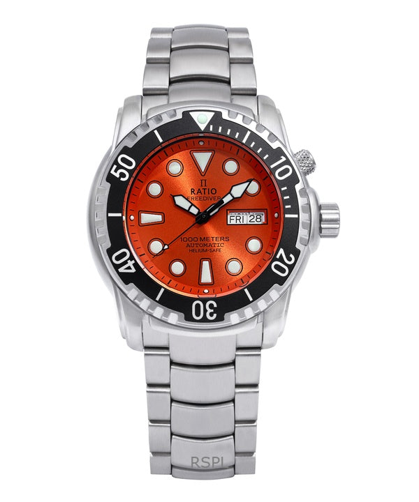 Suhdevapaa Diver Helium-Safe 1000M Sapphire Automatic 1068HA96-34VA-ORG miesten kello