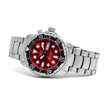 Suhdevapaa Diver Helium-Safe 1000M Sapphire Automaattinen 1068HA96-34VA-RED miesten kello