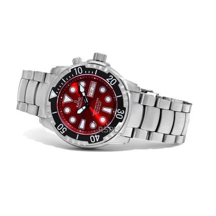 Kunnostettu Ratio FreeDiver Helium-Safe 1000M Sapphire Automatic 1068HA96-34VA-RED miesten kello