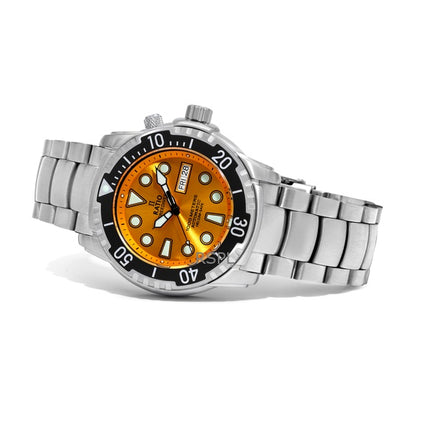 Suhdevapaa Diver Helium-Safe 1000M Sapphire Automaattinen 1068HA96-34VA-YLW miesten kello