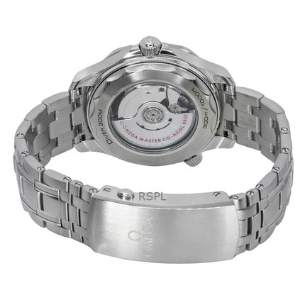 Omega Seamaster ruostumattomasta teräksestä valmistettu sininen kellotaulu, automaattinen sukeltaja 210.30.42.20.03.001 300M miesten kello