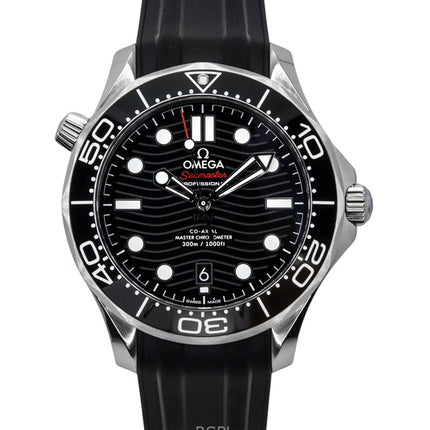 Omega Seamaster kumihihna musta kellotaulu automaattinen sukeltaja 210.32.42.20.01.001 300M miesten kello