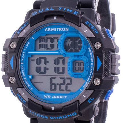 Armitron Sport 408309BLU Quartz Dual Time miesten kello