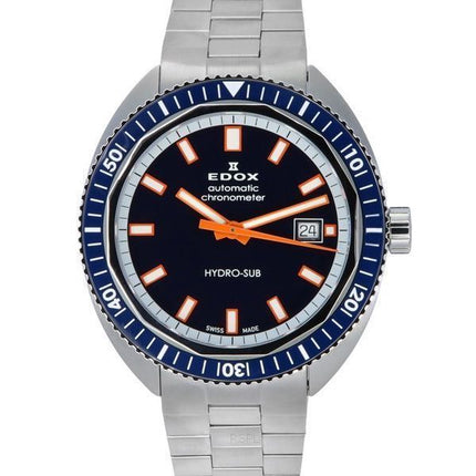 Edox Hydro-Sub automaattinen kronometri rajoitettu painos sininen kellotaulu Diver&#39,s 80128 3BUM BUIO 300M miesten kello