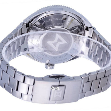 Edox Hydro-Sub Diver&#39,s ruostumattomasta teräksestä valmistettu musta kellotaulu 801283NBMNIB 300M miesten kello