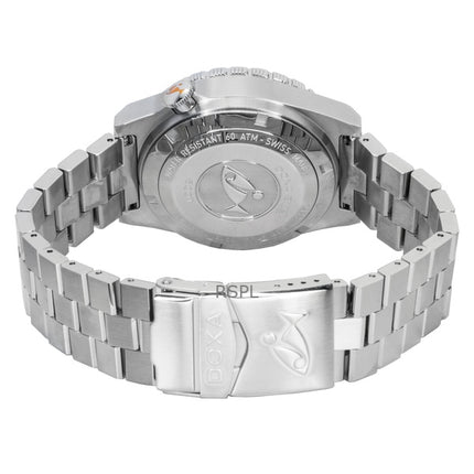 Doxa SUB 600T Professional Orange Dial Automatic Diver&#39;s 862.10.351.10 600M miesten kello lisärannekkeilla