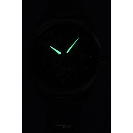 Bulova Classic Surveyor ruostumattomasta teräksestä hopea luuranko kellotaulu 96A293 miesten kello