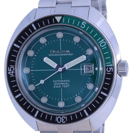 Bulova Classic Open Heart Harmaa kellotaulu nahkahihna, automaattinen 98A187 miesten kello