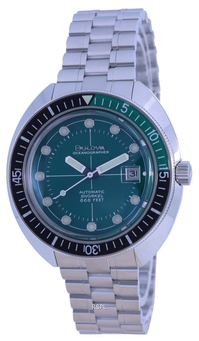 Bulova Classic Open Heart Harmaa kellotaulu nahkahihna, automaattinen 98A187 miesten kello