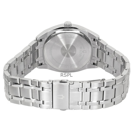 Bulova Surveyor Classic ruostumattomasta teräksestä valmistettu sininen kellotaulu kvartsi 96C125 miesten kello