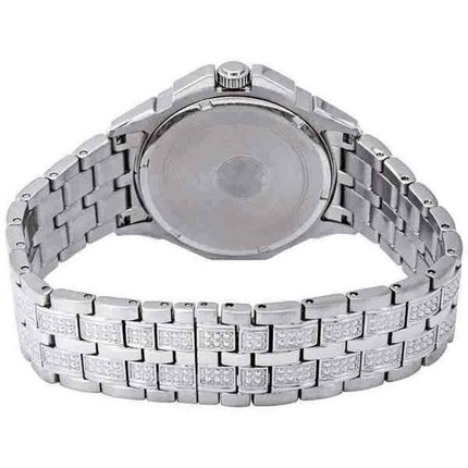 Bulova Octava Crystal Accents hopea monitoimikelloinen kvartsi 96C134 miesten kello