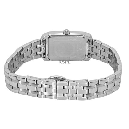 Bulova Sutton Classic Diamond ruostumattomasta teräksestä valmistettu helmiäiskuvioinen kvartsi 96P244 naisten kello