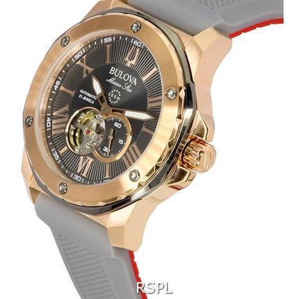 Bulova Marine Star Open Heart Dial -automaattinen sukeltaja 98A228 200M miesten kello