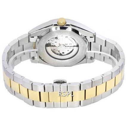 Bulova Surveyor hopea, avoin sydänkello, automaattinen 98A284 miesten kello