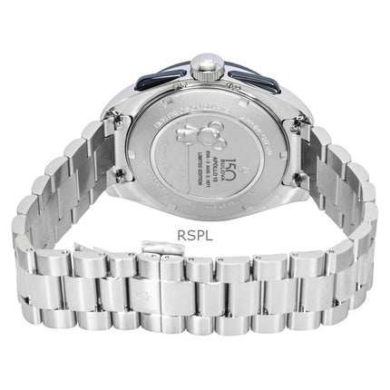 Bulova Lunar Pilot Timascus Chronograph 150-vuotisjuhlamallin sininen kellotaulu 98A329 miesten kello