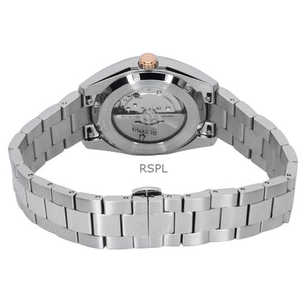 Bulova Surveyor ruostumattomasta teräksestä valmistettu viininpunainen kellotaulu 98B422 miesten kello